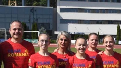 FOTE, gimnastică feminină: Aur pe echipe şi argint la individual-compus pentru România
