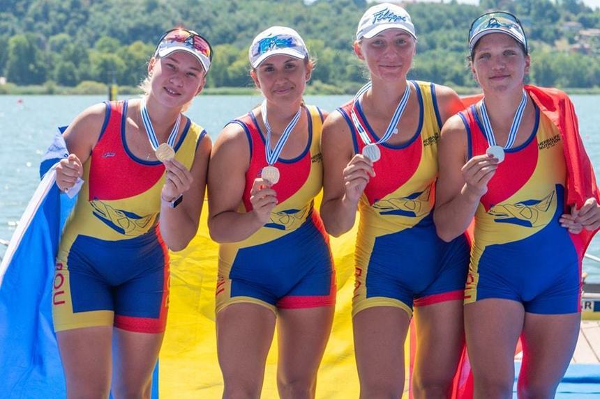 România a obţinut şapte medalii la CM de canotaj under 19 şi under 23