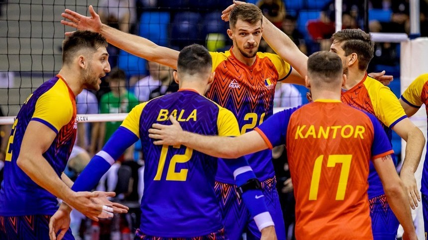 Volei masculin ǀ România, debut cu victorie în grupa G a preliminariilor Campionatului European din 2023