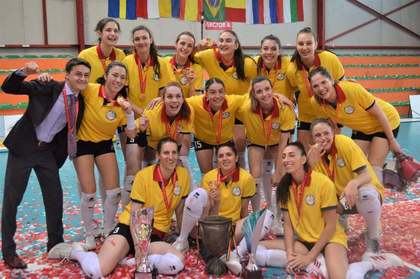 Volei feminin: 10 jucătoare din cele care au reuşit ”tripla” în 2022 vor continua la Volei Alba Blaj
