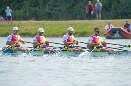 România a obţinut bronz la patru vâsle masculin, în cadrul europenelor de canotaj