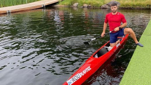 Oleg Nuţa, locul 8 la canoe 200 metri