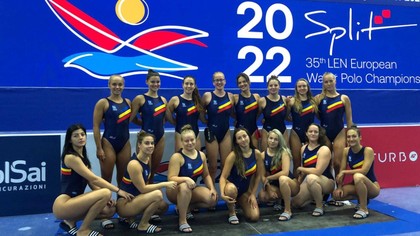 CE polo feminin: Germania - România, scor 15-10, în primul meci din grupa A
