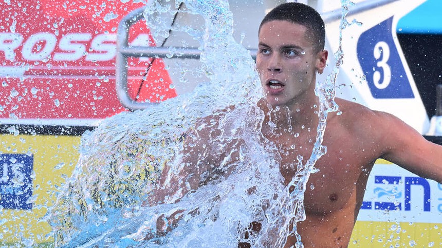 VIDEO ǀ David Popovici a cucerit medalia de aur în proba de 200 de metri liber, cu un nou record al CM de înot juniori de la Lima