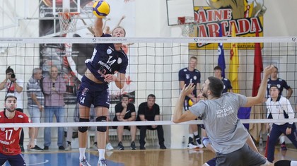 Volei masculin ǀ Steaua Bucureşti a câştigat turneul amical Cupa Arcada 2022, de la Galaţi