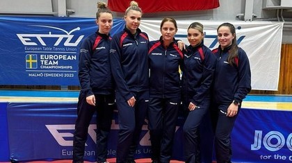 Echipa feminină de tenis de masă a României, calificată la CE de anul viitor
