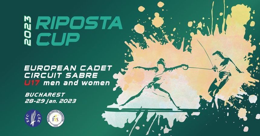 Aur şi argint pentru tricolori la scrimă, Cupa Riposta 2023