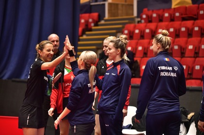 Naţionala feminină de tenis de masă a înregistrat a 4-a victorie în faza grupelor şi a încheiat calificările pentru EURO pe primul loc 