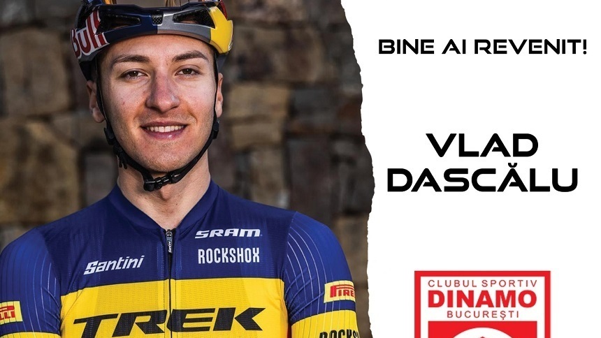 Ciclistul Vlad Dascălu a revenit la Dinamo. Sportivul vrea să câştige o medalie istorică pentru România la JO