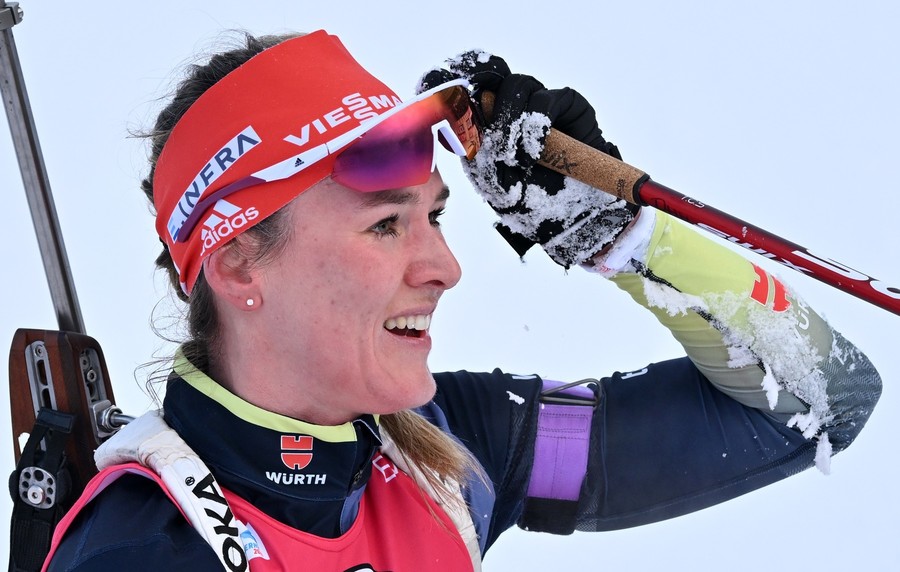 Denise Herrmann-Wick, campioană mondială la biatlon în proba de sprint