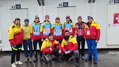 România, locul 8 la Campionatele Mondiale de Biatlon Oberhof 2023, în proba de ştafetă masculină