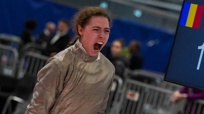 Amalia Stan, medalie de bronz la sabie juniori, la CE de la Tallinn