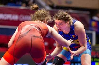 Amina Roxana Capezan, medaliată cu aur la Campionatul European U23 de lupte