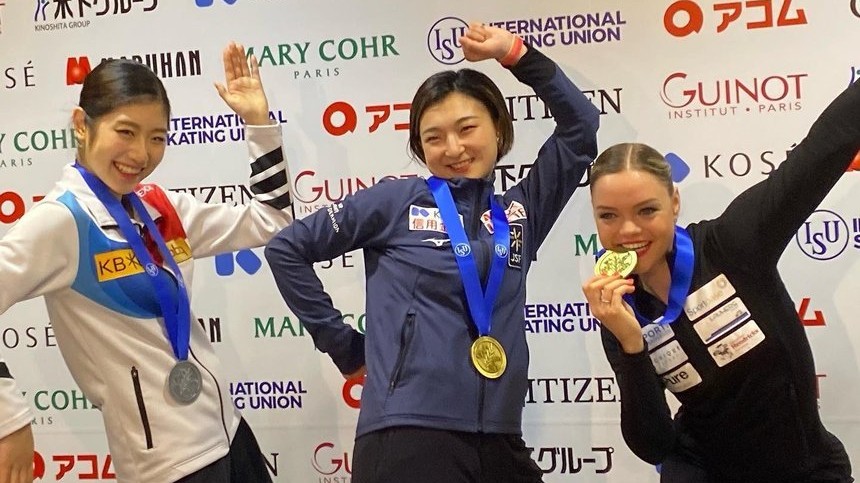 Japoneza Kaori Sakamoto a câştigat din nou titlul mondial la patinaj artistic. Românca Julia Sauter, locul 20