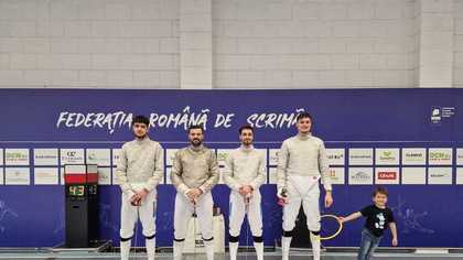 Iulian Teodosiu a câştigat titlul naţional la sabie masculin