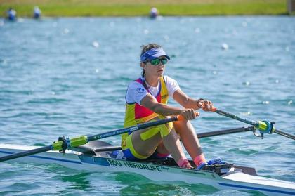 Ionela Cozmiuc, victorie fabuloasă şi medalie de aur la simplu vâsle feminin categorie uşoară, la Campionatul European de canotaj
