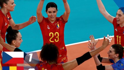 Naţionala României de volei feminin a învins Cehia în Golden League