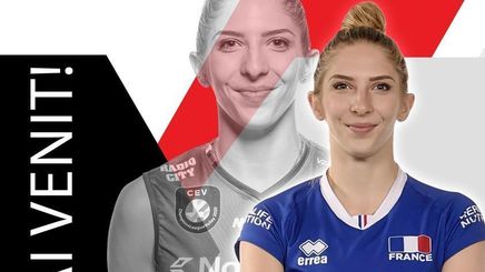 Voleibalistă din naţionala Franţei, transferată de Dinamo Bucureşti