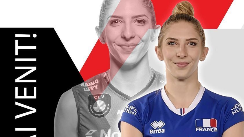 Voleibalistă din naţionala Franţei, transferată de Dinamo Bucureşti