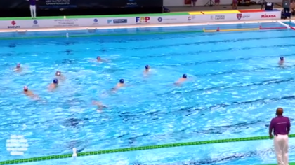 VIDEO | Succes zdrobitor pentru naţionala U20 de polo, la mondialul găzduit de bazinul din Otopeni