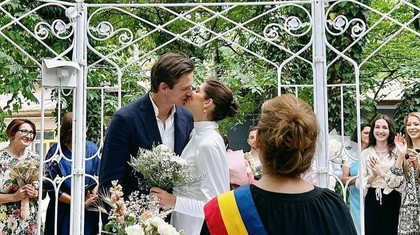 Marea campioană la canotaj Gianina Beleagă s-a căsătorit