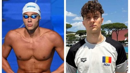 David Popovici şi Andrei Anghel, în finale la Sette Colli Trophy