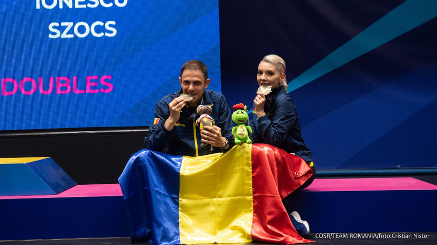 Bernadette Szocs, după bronzul la Jocurile Europene: ”Sunt foarte fericită”