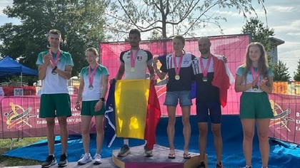 Ion Alexandru, campion european la Biatlon, Triatlon şi Laser Run