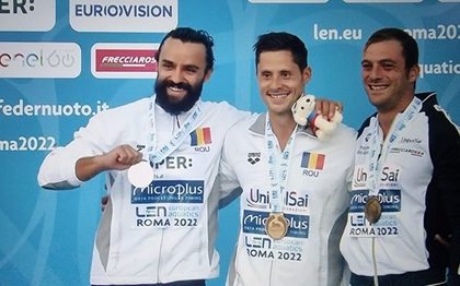 Constantin Popovici şi Cătălin Preda, locurile 1 şi 2 după primele două sărituri în concursul de high-diving