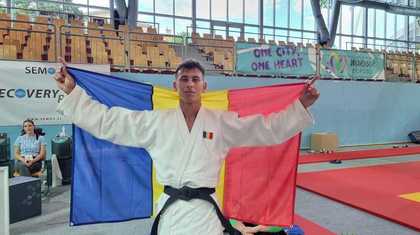 Aur pentru România la judo, prin Tudor Moşoi, la FOTE Maribor 2023
