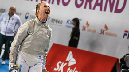 Sabreră din Ucriana, descalificată după ce a refuzat să-i strângă mâna unei rusoaicei 