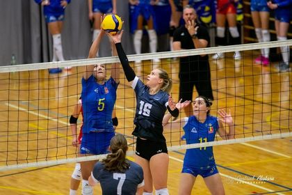 Naţionala de volei feminin, o victorie şi o înfrângere cu Estonia, în două partide de verificare