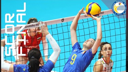 România, înfrângere cu Bulgaria în ultimul meci din Grupa B a Campionatului European de volei feminin 