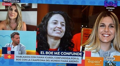 Gafă în Monitorul Oficial al Spaniei! Din greşeală, pentru câştigarea Cupei Mondiale a fost onorată sora lui Icardi, Ivana Icardi, nu Ivana Andres
