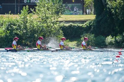 CM de canotaj: Locul 6 pentru echipajul de patru vâsle feminin