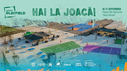 Urban Playfield revine în forţă, pe platoul renovat al Sălii Sporturilor din Cluj-Napoca!