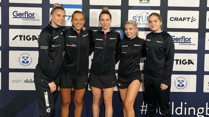 Echipa feminină de tenis de masă a României luptă, duminică, pentru aurul european şi calificarea la JO de la Paris