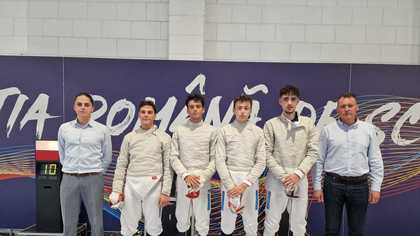 Vlad Covaliu a cucerit Cupa României la sabie masculin juniori