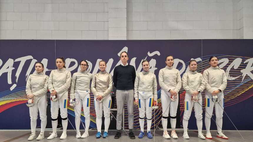 Steaua Bucureşti a câştigat Cupa României la sabie feminin pe echipe