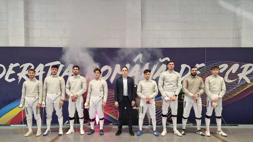 CS Dinamo Bucureşti 1 a cucerit Cupa României la sabie masculin echipe