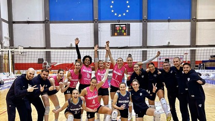 Kanti Schaffhausen – CSO Voluntari 0-3, în ”16-ile” Challenge Cup la volei feminin