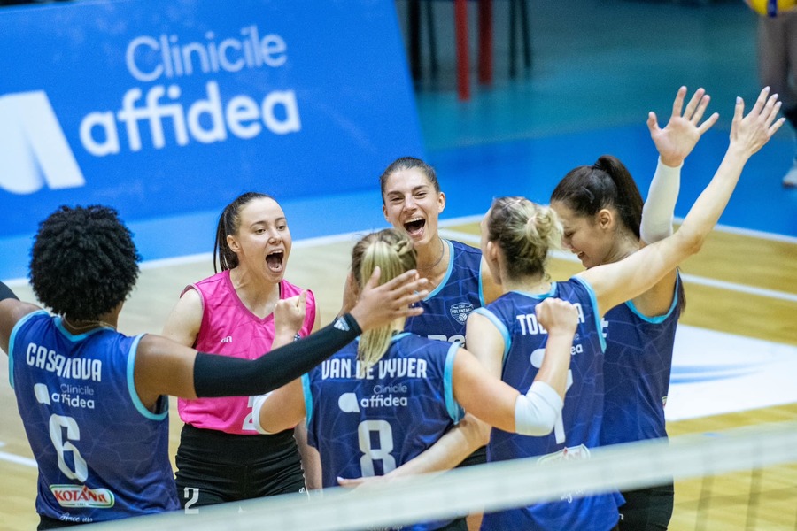 ZOK UB - CSO Voluntari 1-3, în optimile de finală ale Challenge Cup la volei feminin