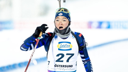 Surpriză în Cupa Mondială de Biatlon. Lou Jeanmonnot s-a impus în sprintul de la Ostersund