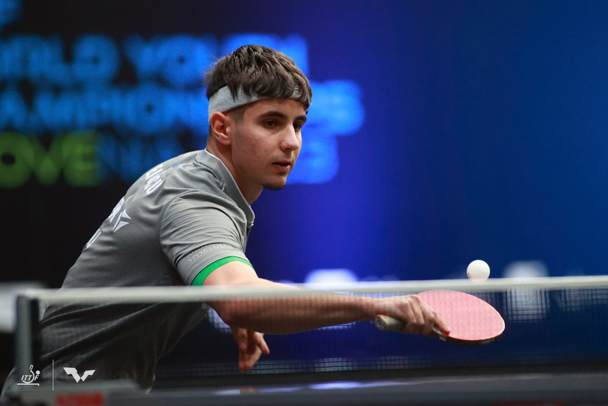Eduard Ionescu, medalie de bronz la CM pentru Juniori U19 la tenis de masă