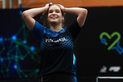 Elena Zaharia, vicecampioană mondială la junioare la tenis de masă
