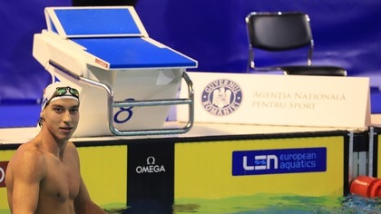 Vlad Stancu, locul 6 şi record naţional la 1.500 de metri liberi, în cadrul europenelor în bazin scurt
