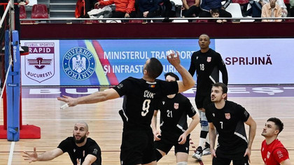 Levski Sofia – Dinamo Bucureşti 3-0, în ”optimile” Challenge Cup la volei masculin