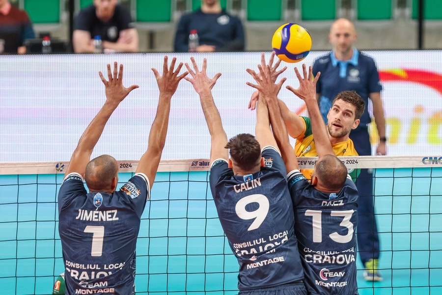 SCM Craiova a ratat calificarea în sferturile de finală ale Cupei CEV la volei