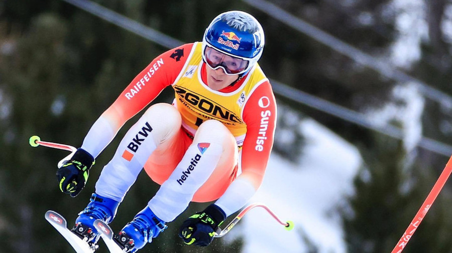 Marco Odermatt, recital în concursul de Super G de la Bormio