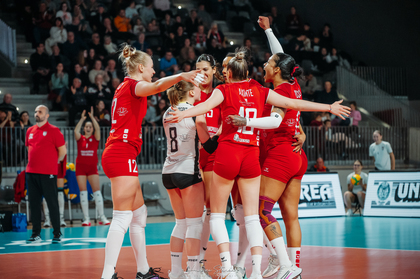 Volei Alba Blaj pierde cu SC Prometey şi ratează faza play-off a Ligii Campionilor